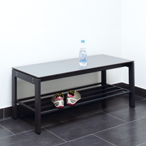 Accessories for sitting and cloak room benches by EUGEN WOLF