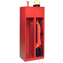 Fire station clothes cabinets series 75 F by EUGEN WOLF